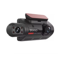 Grabadora de conducción Full Hd para salpicadero de coche, cámara Dvr con lente Dual, función Wifi, caja negra, gran oferta
