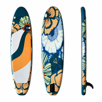 Planche de paddle gonflable en PVC Drop Stitch, stable, à aileron unique, grande flottabilité, pour sports nautiques en extérieur