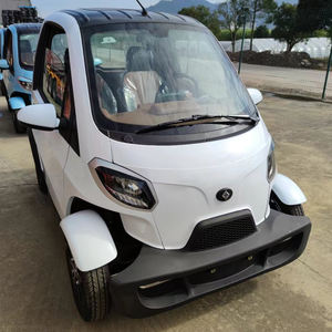 Joyebikes EEC COC سكوتر مغلق بأربع عجلات منخفض السرعة / سيارة كهربائية صغيرة ذات أربع عجلات للبالغين تتسع لشخصين - Product Image 2