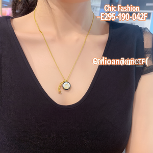 Collar con Colgante de Moda Chic - E295-190-042F - Product Image 2