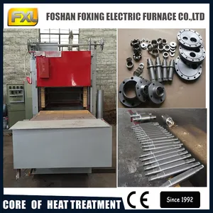 China Industrial Trolley Loading Type Resistance Furnace For Steel Heat Treatment