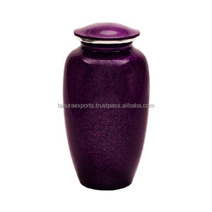 Urnas de decoración de mesa Diseño moderno Urnas de cremación para adultos únicas Funeral para cenizas y memorias Urnas de almacenamiento - Product Image 1