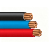 Câble d'alimentation XHHW-2 en cuivre isolé XLPE 600V résistant à la chaleur et à l'humidité