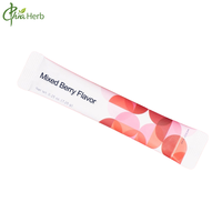 Poudre de Matcha aux Herbes Chinoises Sans Sucre en Sachets – Complément Vitaminique pour la Perte de Poids et la Santé Digestive, Saveur Baies Mélangées, Qualité Alimentaire