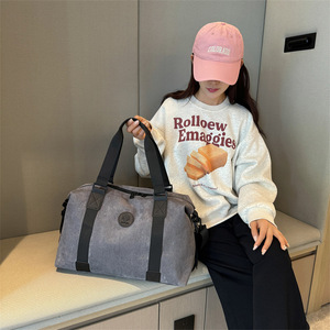 Nuevo <span class=keywords><strong>bolso</strong></span> <span class=keywords><strong>de</strong></span> viaje <span class=keywords><strong>de</strong></span> cuero para mujer, <span class=keywords><strong>bolso</strong></span> <span class=keywords><strong>deportivo</strong></span> portátil para mujer, <span class=keywords><strong>bolso</strong></span> <span class=keywords><strong>de</strong></span> viaje corto <span class=keywords><strong>de</strong></span> moda <span class=keywords><strong>de</strong></span> gran capacidad para <span class=keywords><strong>hombre</strong></span> - Product Image 4