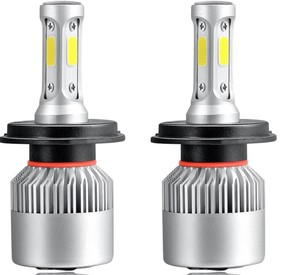 Ampoules de phare LED S2 haute puissance H1/H3/H7/H4/9003/9007/H13 avec puce COB 36W 6000K pour phare de voiture - Product Image 3