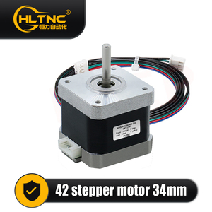มอเตอร์สเต็ปเปอร์ขนาดเล็ก hltnc 2.8G.cm 34มม. 42HS Nema17 42HS34-1704A5 1.7A 2เฟส - Product Image 2
