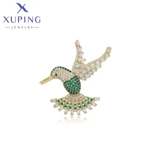 X000683478 xuping jewelry New Fashion Creative Bird Design 14K Gold Simple Elegant Neutral Temperament Pendant