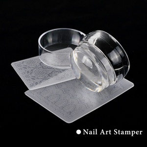 New <b>Nail</b> Transfer Stamp Silicone Scraper <b>Nail</b> Printing Special <b>Nail</b> <b>Tool</b> Stamper - Product Image 3