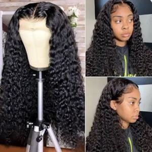 30 pulgadas 13x4 Frontal Transparente para Pelucas de Encaje OFERTA Cabello Humano 100% Remy Indio Ondulado Profundo y Ondulado Corporal 180% Densidad - Product Image 3