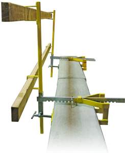 Garde-corps de construction temporaire Tailong Système de mur de parapet de protection contre les chutes avec pince de parapet Garde-corps de route en acier - Product Image 2