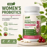 Gummies de collagène pour femmes adultes, marque privée ODM/OEM, extrait naturel de canneberge, favorise l'équilibre de la microécologie interne