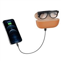 2026 Personnalisable OEM M02 Ultra Lunettes Intelligentes 800W Pixels avec Boîtier Rechargeable Lunettes IA Vidéo et Traduction