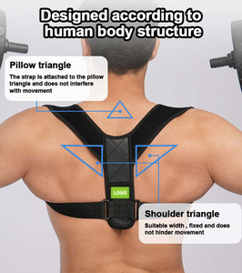 Corrector de Postura Ergonómico Ajustable y Transpirable Unisex, Alivio del Dolor, Hebilla Fija Antideslizante, Soporte para la Espalda - Product Image 2