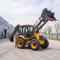 Tracteur compact 4x4 à prix avantageux, mini-chargeur, rétrocaveuse remorquable, expédition immédiate