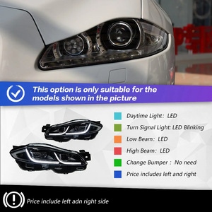 2011-2019ชุดประกอบไฟหน้า LED Jaguar XJ ดัดแปลงเลนส์ไฟคู่ใหม่12V ไหล - Product Image 4