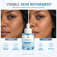 Sérum Visage au Cuivre GHK Cu avec SNAP 8 et Acide Hyaluronique – Soin Hydratant Léger et Raffermissant – Marque Privée 30ml