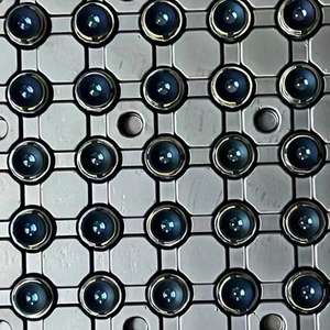 Anneaux de lentille en verre trempé compatibles pour une utilisation Apple sur 11/12/13/14 15Pro Max 16 téléphones mobiles perles de lumière bleue XSM avant arrière - Product Image 4