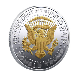 Herdenkingsmunt 2024 45e LIBERTY Thema Metaal Ambachten Gouden en Zilveren Geïmpregneerde Collectiemunt Souvenir - Product Image 3