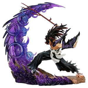 Statuette d'Azione Anime Personalizzate all'Ingrosso di Demon Slayer <span class=keywords><strong>Kimetsu</strong></span> <span class=keywords><strong>No</strong></span> <span class=keywords><strong>Yaiba</strong></span>, Kokushibo Tsugikuni Yoriichi, 20cm in PVC, Ornamento da Scrivania - Product Image 3