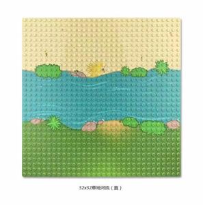 Plateau de base bleu classique 10 x 10 pouces pour modèles de bateaux <span class=keywords><strong>pirates</strong></span>, jouet pour enfants de 5 à 7 ans, pour la ville, la plage, la route, <span class=keywords><strong>l</strong></span>'océan, <span class=keywords><strong>l</strong></span>'<span class=keywords><strong>île</strong></span>, la rue - Product Image 5