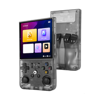 Mooden R36 MAX Pro Retro Handheld-Spielkonsole Android WiFi 3,95-Zoll-IPS-Bildschirm Tragbarer Taschenspielcomputer Geschenk für Gamer