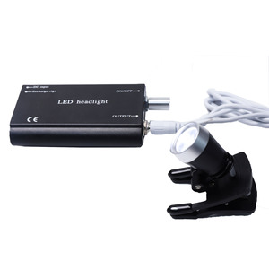 Lámpara LED Dental de 1W, Luz Blanca Fría, 93lm, Recargable, con Clip, para Cirugía Oral y Procedimientos Dentales - Product Image 1