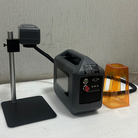 Mini machine de marquage laser portable 30W gravure de métal de haute précision gravure de logo de poche code artefact tension personnalisée