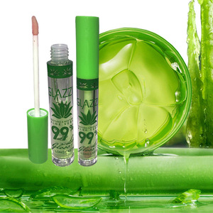 Brillo Labial Hidratante de <span class=keywords><strong>Aloe</strong></span> <span class=keywords><strong>Vera</strong></span>, Color Transparente Cambiante, Lápiz Labial Líquido Natural Protector de Labios, Maquillaje - Product Image 4