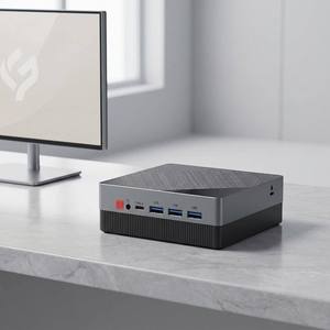 Mini PC de Escritorio ZNR de Alto Rendimiento con R5-5600H/R5-7530U/R7-7730U, 3320M, 2*DDR4-3200Mhz, 8/16GB RAM, M.2 512GB/1T SSD, LAN Gigabit y Salida HD - Product Image 6