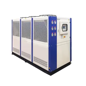 built in 450L water tank and SS304 Circulating water pump 80kw industrial water chiller