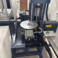 Fresadora CNC de 3 Ejes para Perfiles de Aluminio, Fresadora de Extremos para Puertas y Ventanas de Aluminio