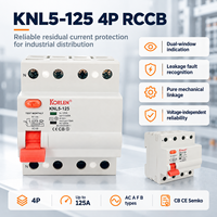 Dispositif de protection contre les courants résiduels (RCCB) de type A 6kA pour la distribution d'énergie temporaire sur les chantiers de construction, panneau de sécurité
