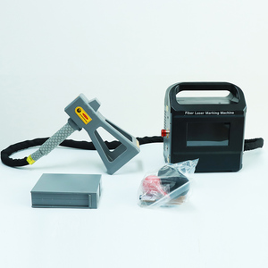 Tragbare 30W-50W Mini Mobile Laser gra vierer Handheld DIY 2D Raycus Faser Laser maschine Metall farbe Schreib markierung AI DXF Neu - Product Image 4