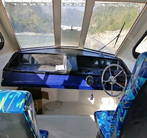 เรือโดยสารไฟเบอร์กลาสแบบกำหนดเองใหม่ 18 ที่นั่ง ความเร็วสูง 8.6 เมตร ใช้แก๊ส - Product Image 4