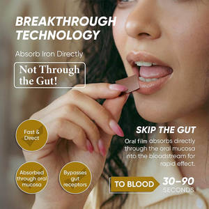 Complément Alimentaire Oral au Fer Formule Douce OEM/ODM – Bandes Véganes à Dissolution Rapide pour Adultes – Échantillon Gratuit – Soutient l'Énergie - Product Image 5