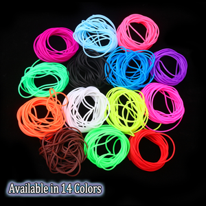 Tubo de Silicona Elástica Suave de 2 mm, 4 m/bolsa, para la Fabricación de Señuelos de Pesca, Material para Atar Moscas - Product Image 3