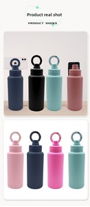 SilverJet 304 Stainless Steel Vacuum <b>Flask</b> Double Wall Insulation 12-24hr Thermal Performance Custom Logo 18oz 32oz Options - Product Image 2