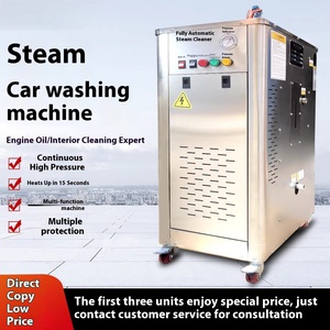 Ticari yüksek sıcaklık paslanmaz çelik buharlı temizleyici endüstriyel yüksek basınçlı araba yıkama mutfak gres ekipmanları manuel - Product Image 6