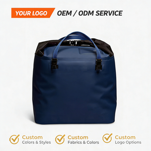 Borsa Termica Morbida Leggera 25L, Borsa Pranzo Isolante Pieghevole con Tracolla per Campeggio, Escursionismo, Ufficio - Product Image 1