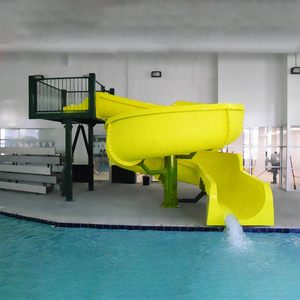 <span class=keywords><strong>Toboggan</strong></span> aquatique en spirale à grande échelle pour l'extérieur, <span class=keywords><strong>toboggan</strong></span> rotatif en fibre de verre, installation d'amusement aquatique - Product Image 3