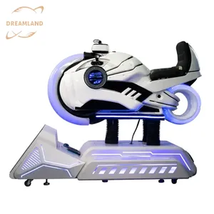 Dreamland amusement 9d vr arcade car racing dynamic motion game machine vr car simulator