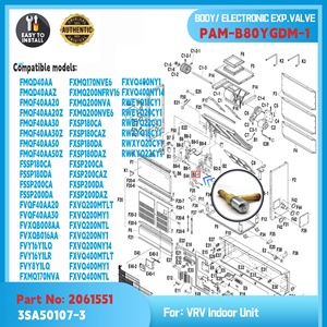Vanne d'expansion électronique d'origine PAM-BA0YGDM-1 3SA50107-4 pour climatiseur Daikin VRV, pièces de rechange. Pièces HVAC - Product Image 5