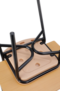 Conjunto de Silla y Escritorio Escolar Moderno, Cómodo y Ajustable, Material de Madera, Resistente al Fuego, Garantía Comercial de 3 Años - Product Image 3