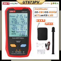 Testeur de panneaux photovoltaïques solaires MPPT UT673PV, 5-800W, haute précision, numérique, professionnel, Pmax Vmp Lmp Voc Lsc, multimètre PV