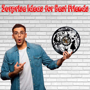 Reloj de Pared de Vinilo Decorativo para el Hogar, Diseño de <span class=keywords><strong>Disco</strong></span> de Vinilo, para Decoración del Hogar, Regalos para la Cocina - Product Image 3