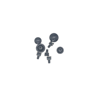 Nouvelle version 4 pièces palettes rondes pour PS4 pour PS5 Game Pad Remap Kit pour Xbox Series S X boutons arrière jeu pièces réparées