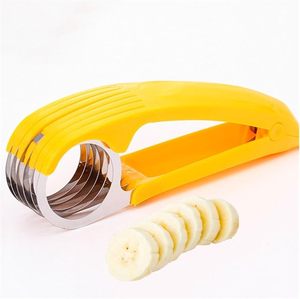 Cortador de Plátanos Amarillo, Práctico Utensilio de Cocina, Pelador de Frutas y Verduras de Plástico, Cortador de Plátanos - Product Image 2