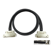 Câble SCSI 96 broches sur mesure, connecteur femelle Micro-D, faisceau de câbles