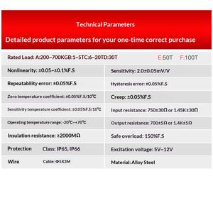 Ouluda AT8402 スポーク型張力・圧力計量センサー 力と重量測定トラックスケール - Product Image 4